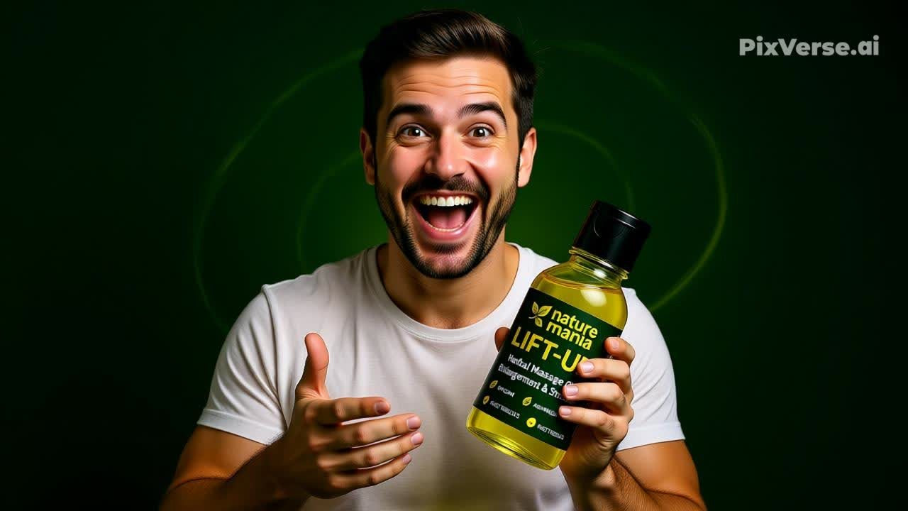 Lift Up Massage Oil – Premium Herbal Men Wellness & Massage Oil